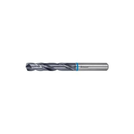 Garant Solid Carbide Drill, 12.5 mm Dia, 140 Deg Point Angle, TiAlN Coated, Plain Shank 122659 12,5